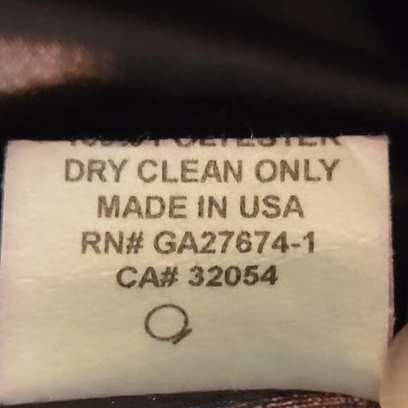 Eva Franco Silver & Black Geometric Strapless Mini Cocktail Dress Bow Size 4 USA - Picture 12 of 13